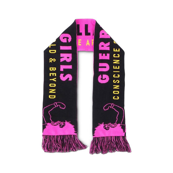 Guerrilla Girls wool scarf